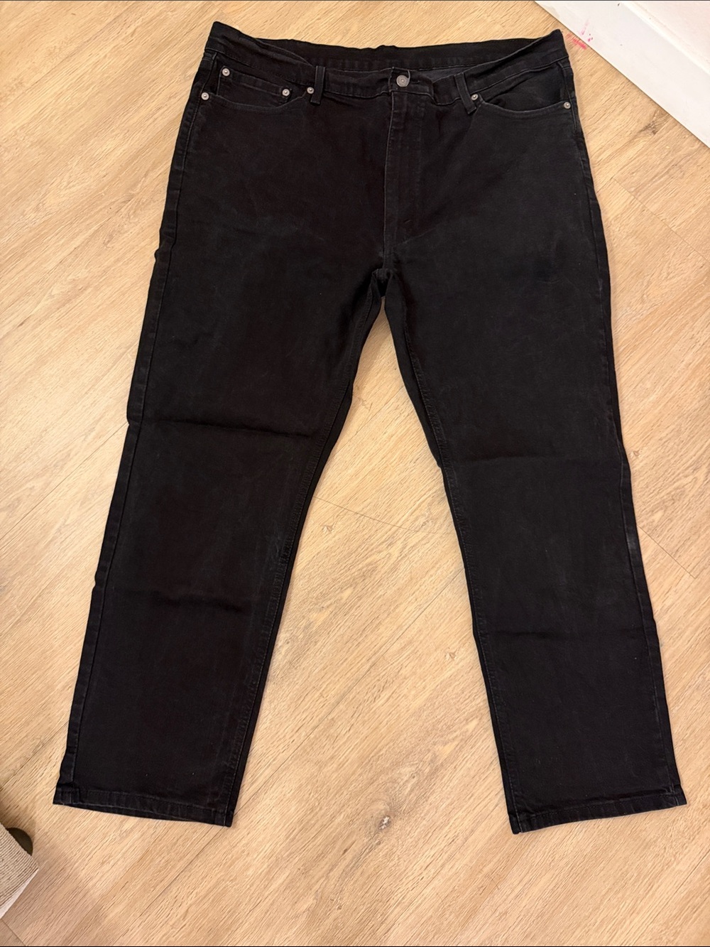 Levi's 541 Men's Black Straight Jeans